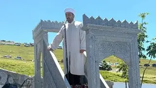 Kadırga Yaylası Üstü açık Camide Cuma Namazı 