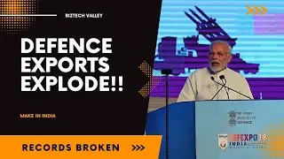 Indian Defence Exports break records | रिकॉर्ड-तोड़ डिफेन्स एक्सपोर्ट्स | Make in India | PLI