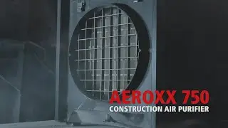 Clean air on the construction site! AEROXX 750 makes the difference