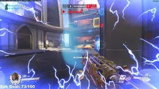 44 ELIMS! CLONEMAN16 WINSTON OVERWATCH GAMEPLAY SEASON 30 TOP 500