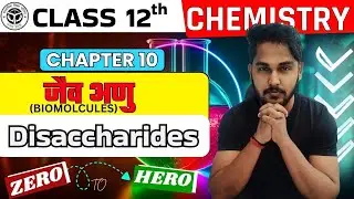 Class 12 Chemistry Chapter 10 &ndash; Biomolecules (Disaccharides: Sucrose, Maltose and Lactose)
