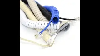 Coiled Telephone Handset Cord- we manufacture- chinaqijun.com