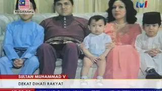 SULTAN MUHAMMAD V &ndash; DEKAT DIHATI RAKYAT [23 APR 2017]