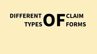 Different Types of Claim Form . #businessanalystcourse #healthcare