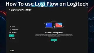 Logitech Flow on Signature M750 Mouse to easily switch between different devices #logitechflow