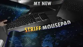 STRIFF Mouse Pad  World Map Extended Size *UNBOXING* (800 mm x 300 mm x 2 mm) Gaming Mouse Pad