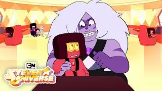 Amethyst Returns to the Moon as Jasper | Steven Universe | Cartoon Network