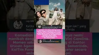 Komedian Yono Bakrie & Vini Caroline Sah Jadi Suami Istri Yono Tampak Bahagia #fyp #artis #selebriti