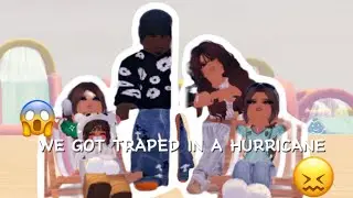 WE GOT STUCK IN A HURRICANE 🌀😱😭! |berry ave rp⭐️
