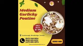 Medium Garlicky Poutine