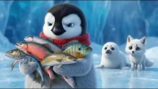 Baby Penguin Learns to Share | Arctic Animals Story for Kids