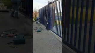 Repair 8 meters gate ,replace wheel heavy duty DS all in one solution