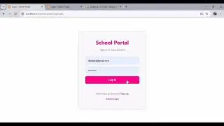 Lab 6 - University portal Facebook