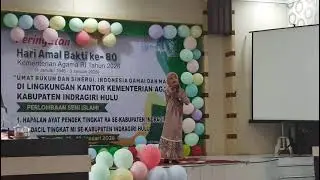 JUARA 3  lomba pildacil dari rengat Riau JUDUL(BERBAKTI KEPADA ORANG TUA)
