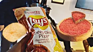 Themdudes Trying The Limited Edition Deep Dish Pizza Lays