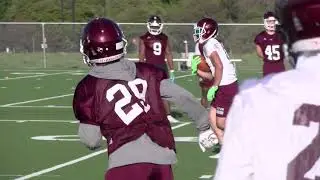 Red Oak Hawks Football Spring Practice: Day 2