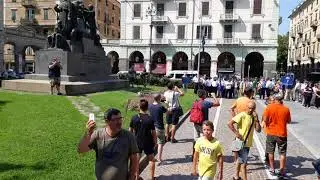 Savona piazza Mameli, 18 agosto 2018