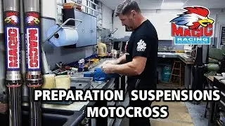 PREPARATION DE NOS SUSPENSIONS CHEZ MAGIC RACING !