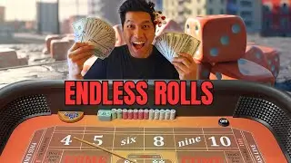 $3202 INSANE GODROLL &ndash; 40+ Roll Streak in High Limit Table Craps! 💥 Unbelievable Run! 🎲🔥