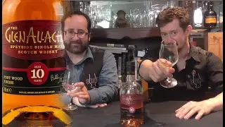 GlenAllachie 10-летний портвейн с отделкой из дерева