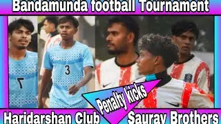 Bandamunda football Tournament 2026// Saurav Brothers vs Haridashan club// Penalty shootout.