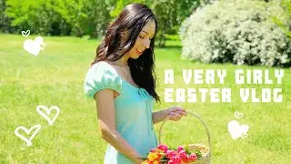 A very girly Easter aesthetic vlog 🐇🌷🦋🎀