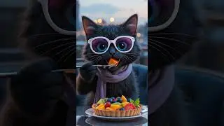 Delicious Meal for cute cat #cats #kittens #pets #shorts #catvideos #catlovers #funny
