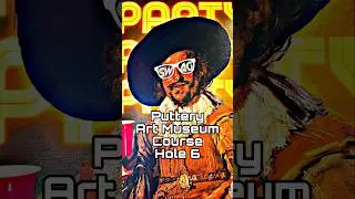 Hole 6 on the Puttery DC Art Museum Course. #minigolf #holeinone #puttery #washingtondc #datenight