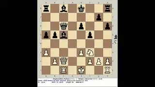 Maghsoodloo, Parham vs Motylev, Alexander | FIDE World Chess Cup 2025, Goa India