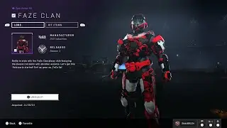 Halo Infinite | Faze Clan Armor Kit Showcase