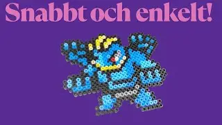 Machamp i p&auml;rlplatta steg f&ouml;r steg komplett Pok&eacute;mon DIY-guide