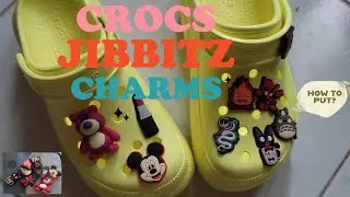 HOW TO PUT JIBBITZ CHARMS ON YOUR CROCS |  CHANNEL VEM | HOW TO VIDEOS