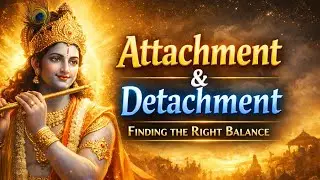 जीवन में Attachment और Detachment का संतुलन | Bhagavad Geeta Modern Life Lesson