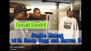Donald Randell as DJ Highlights with Snoop Dogg and Warren G