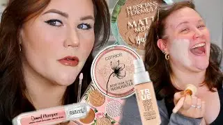 TESTING NEW DRUGSTORE MAKEUP- NEW CATRICE HYDRATING FOUNDATION & MORE!