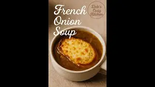 Classic French Onion Soup 🧅 | Rich, Comforting & Covered in Melted Cheese! | @DebsCosyKitchen
