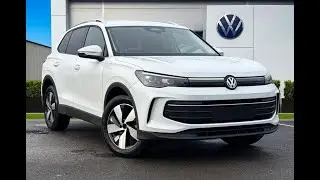 Абсолютно новый Volkswagen Tiguan Match 2.0 TDI 150 л.с., 7-ступенчатая DSG, цвет белый.