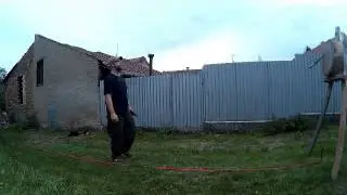 knife throwing -No spin 10m (32,5 feet) + training