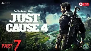 Just Cause 4 PS5 Live | Total Destruction & Chaos Gameplay Part 7 (4K 60FPS)