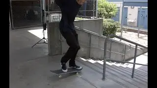 Daniel Knapp Fakie Bigspin Boardslide Raw Cut
