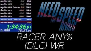 Need for speed rivals Racer Any% (WR) 1:34:36.91