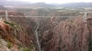 We're Crossing The Royal Gorge Bridge and Tim's Afraid of Heights