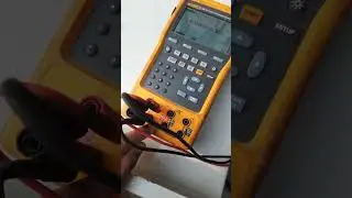How to loop check Temperature  Element RTD Pt100 by The Multifunction Calibrator 754