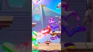 Chaotic Multiversus Free For All Leads To Insane Kills! #shorts #multiversus #gaming #highlights