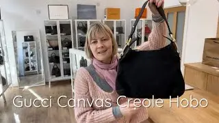 Gucci Canvas Creole Hobo Review