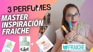 3 PERFUMES MASTER DE FRAICHE 🌸 NUEVAS COMPRAS 🌸#fraiche #perfumes #belleza