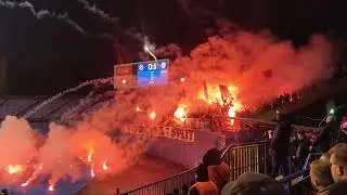 Cijela bakljada Torcide u Zagrebu 🇭🇷 Dinamo Zagreb - Hajduk Split 6.12.2025. blagdan Svetog Nikole
