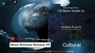 LIVE N2: CIS News Studio 1s: World News Live #3 | CISNewsStudio1s