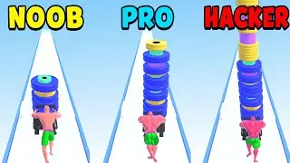 NOOB Or PRO Or HACKER In Stacky Weights