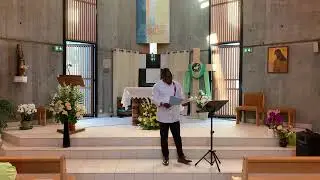 Aimé AYIH,concert en l’église Saint Jean Baptiste de Niort